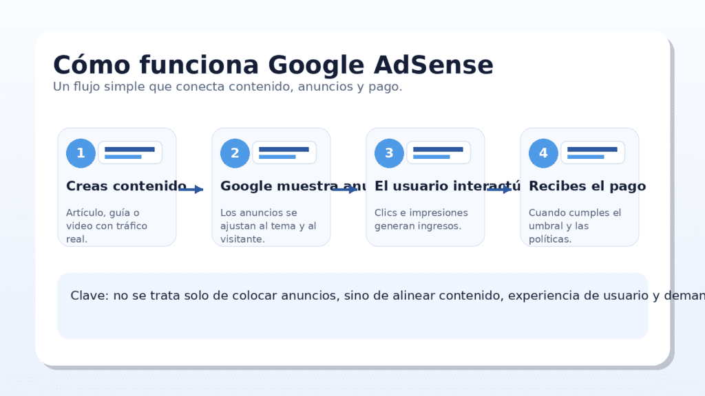 Como funciona google adsense ganar dinero